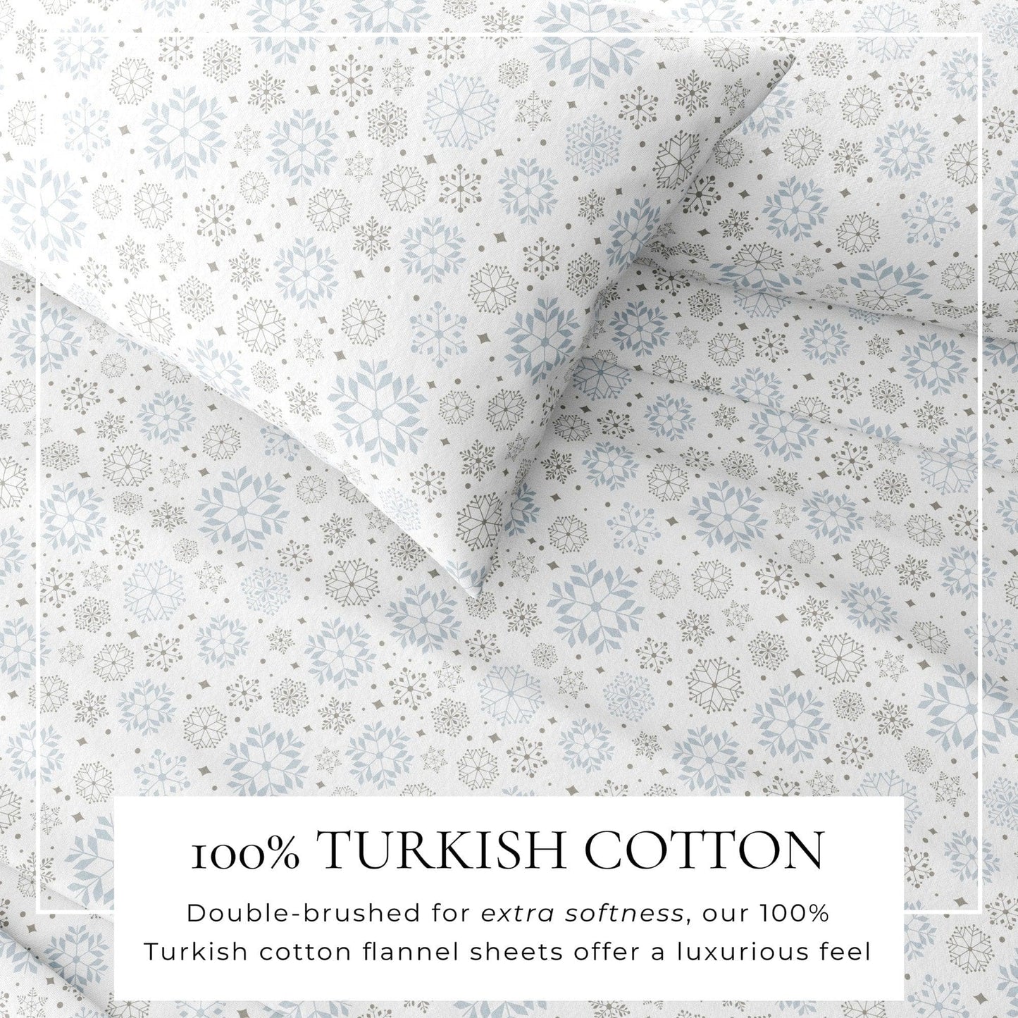100% Turkish Cotton Flannel Sheets – Cozy Winter Lodge Patterns