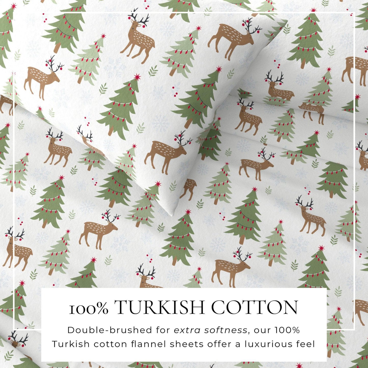 Winter 100% Turkish Cotton Flannel Sheet Sets