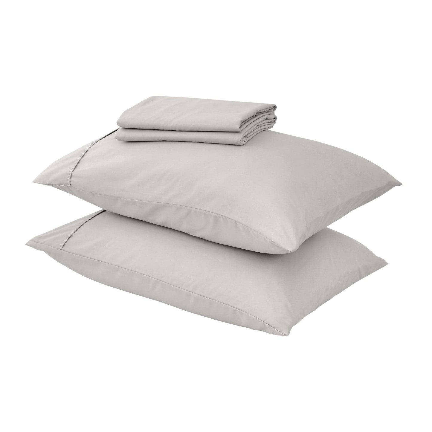 4 Piece Solid Microfiber Sheet - Amara Collection
