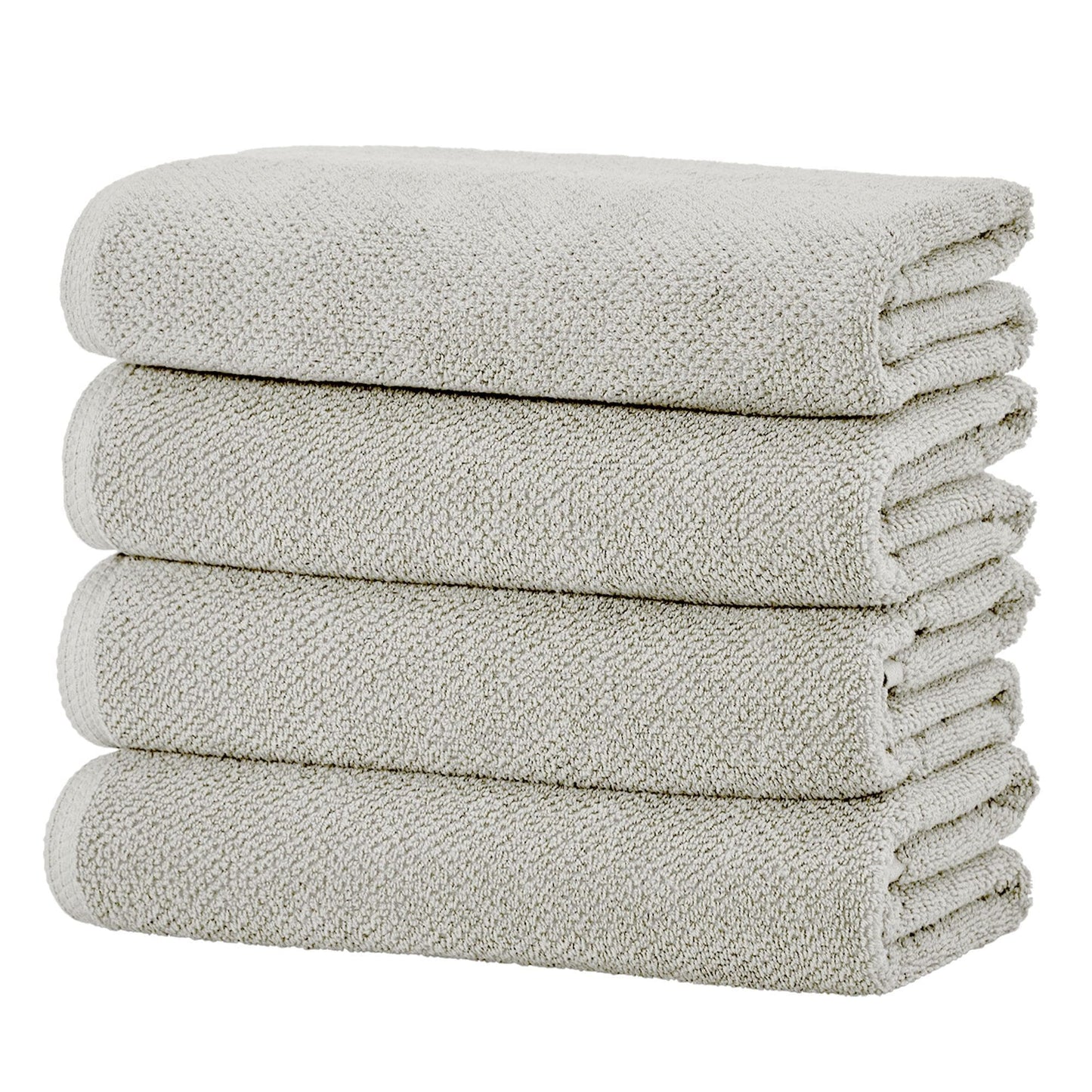 Cotton Textured Bath Towel Set