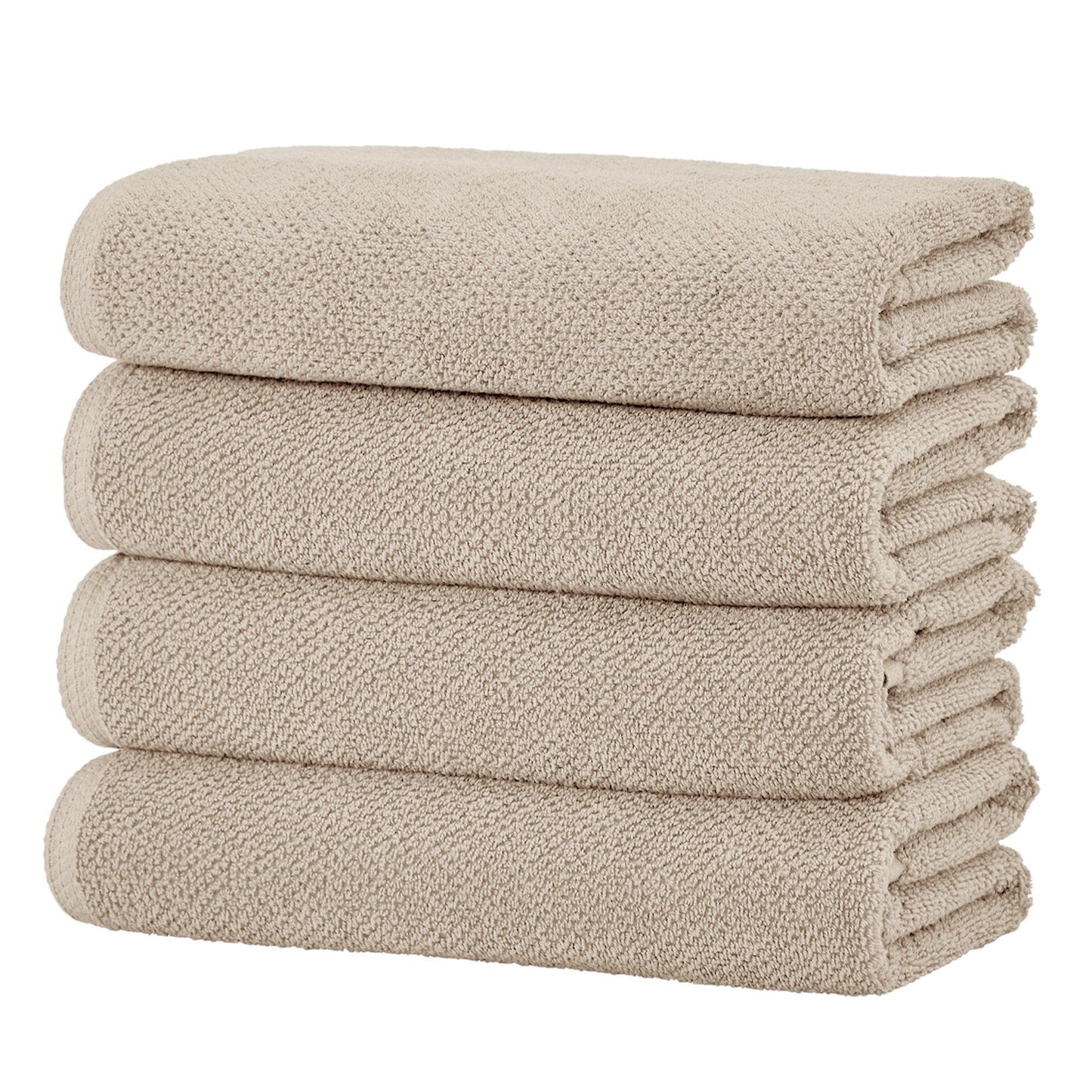 Cotton Textured Bath Towel Set