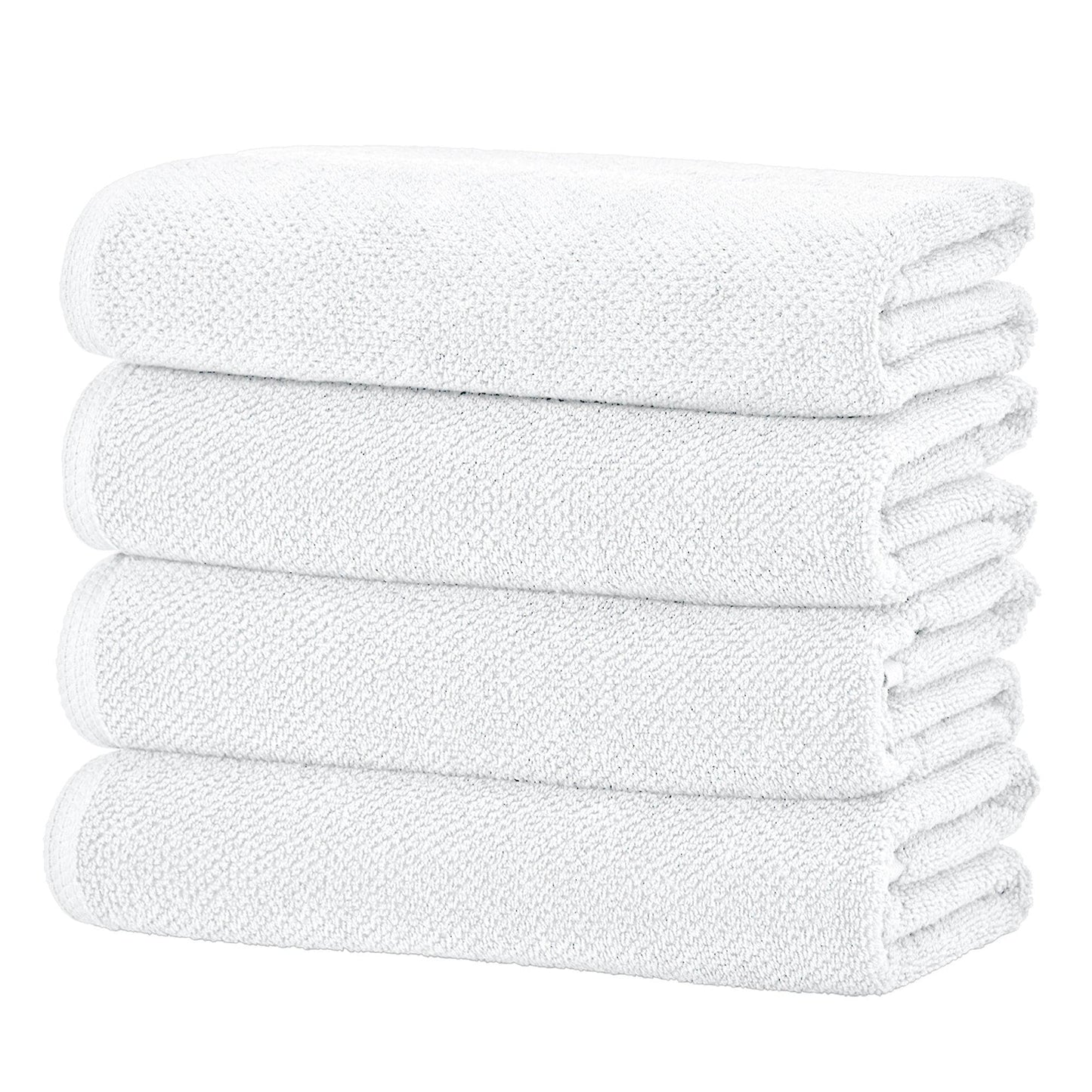 Cotton Textured Bath Towel Set