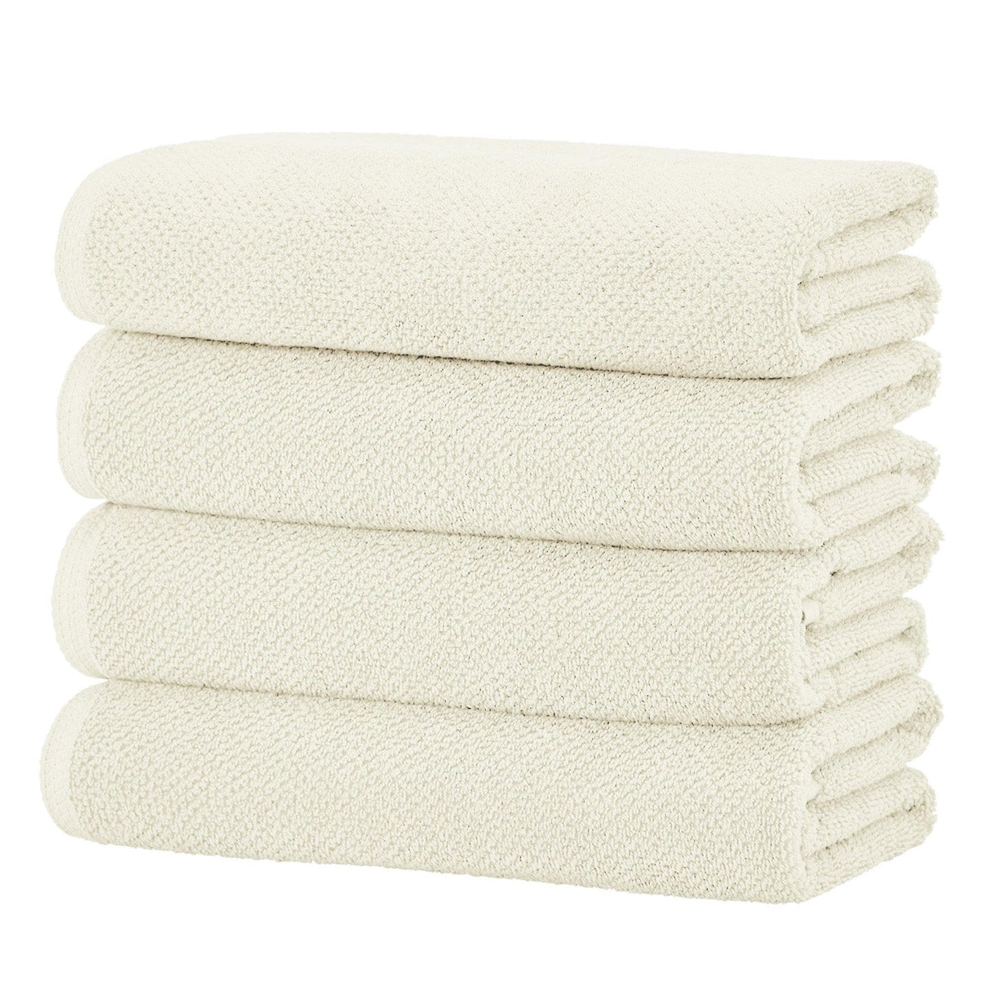Cotton Textured Bath Towel Set