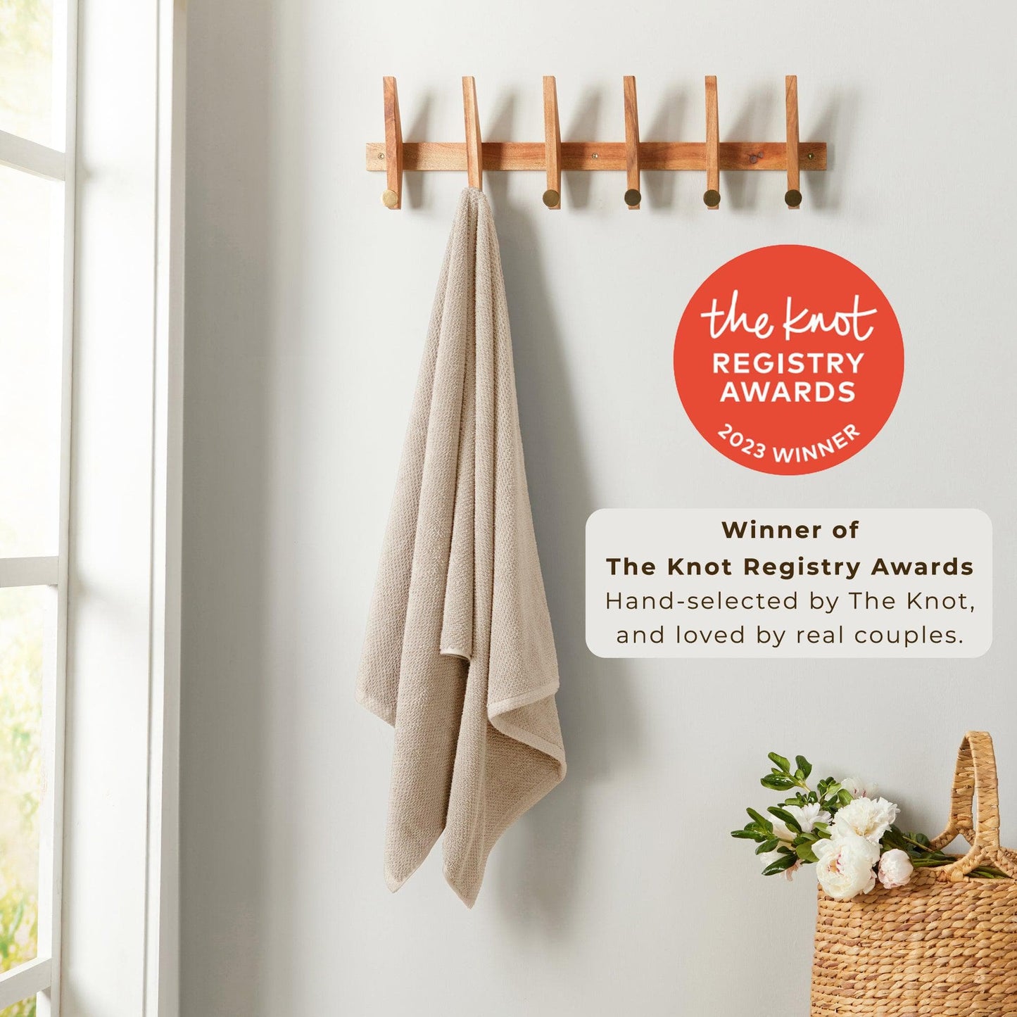 Cotton Textured Bath Towel Set