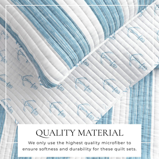 3-Piece Coastal Quilt