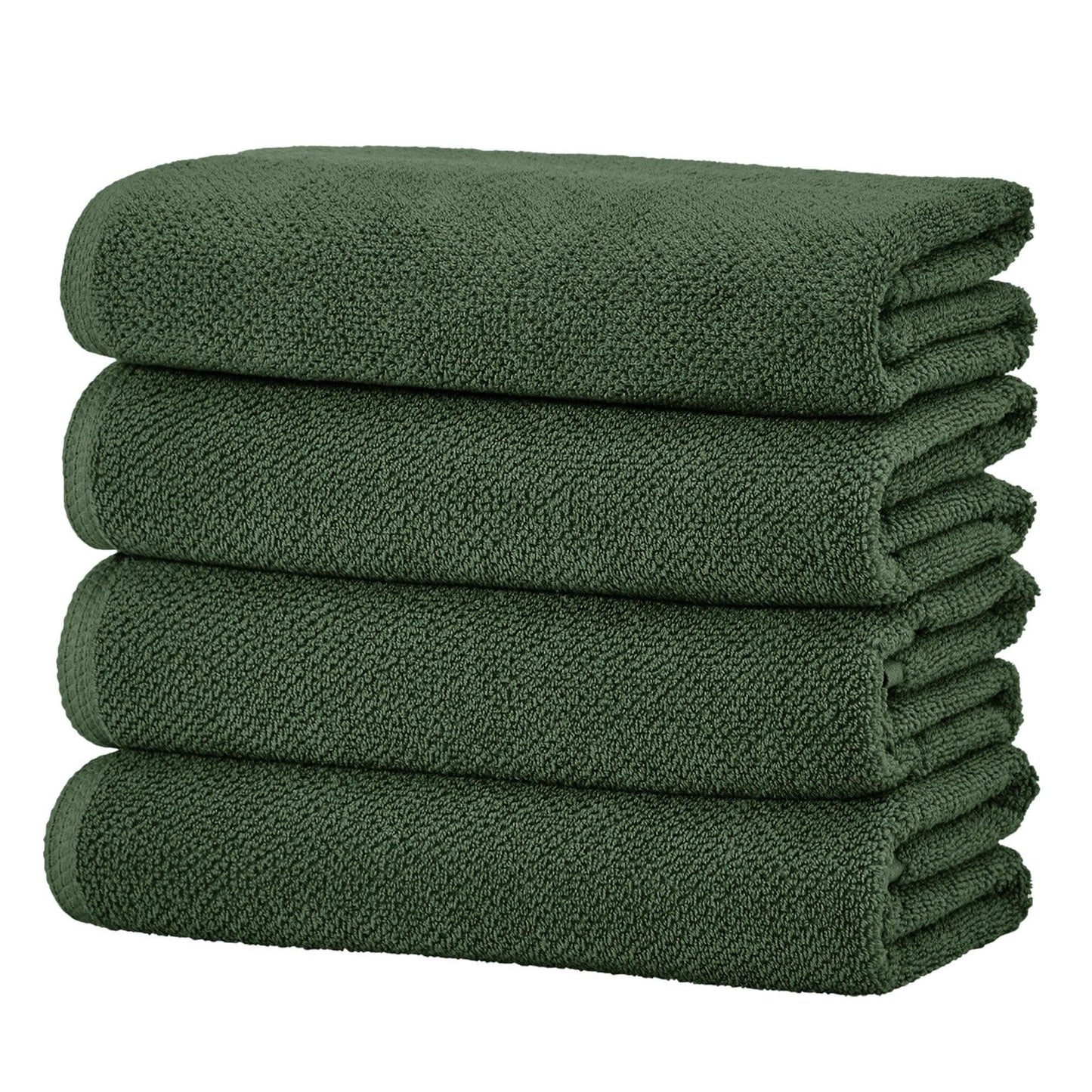 Cotton Textured Bath Towel Set