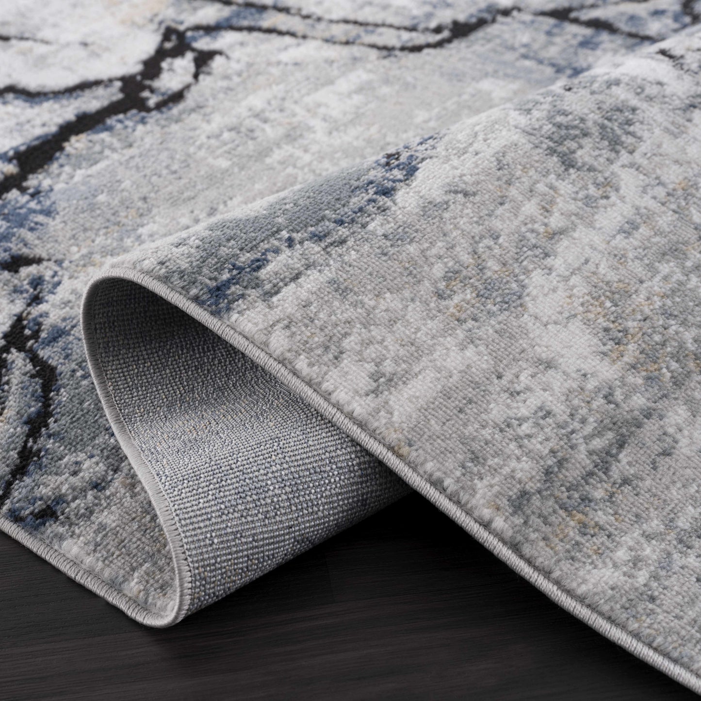 Fremantle Gray Marble Rug