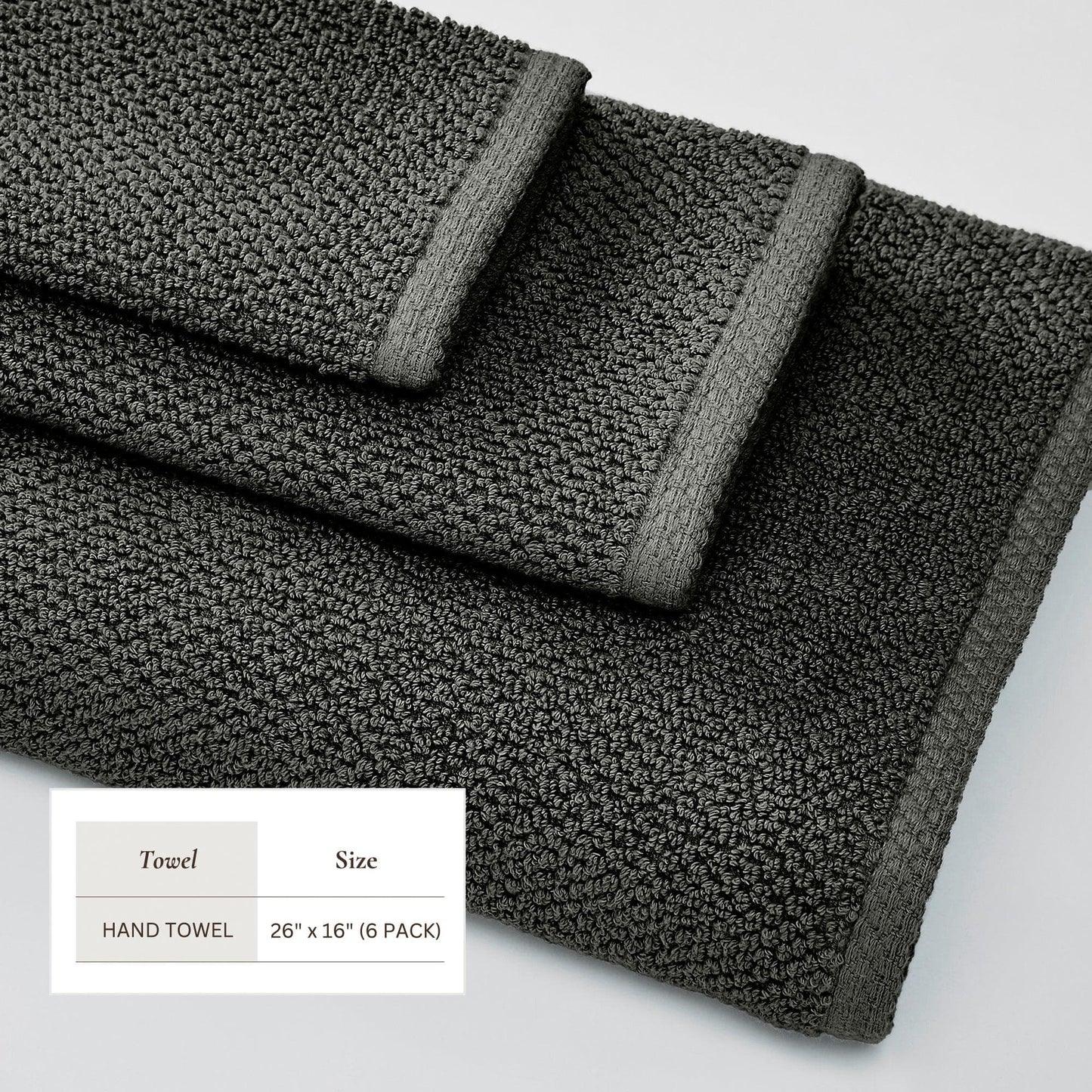 Cotton Textured Bath Towel Set