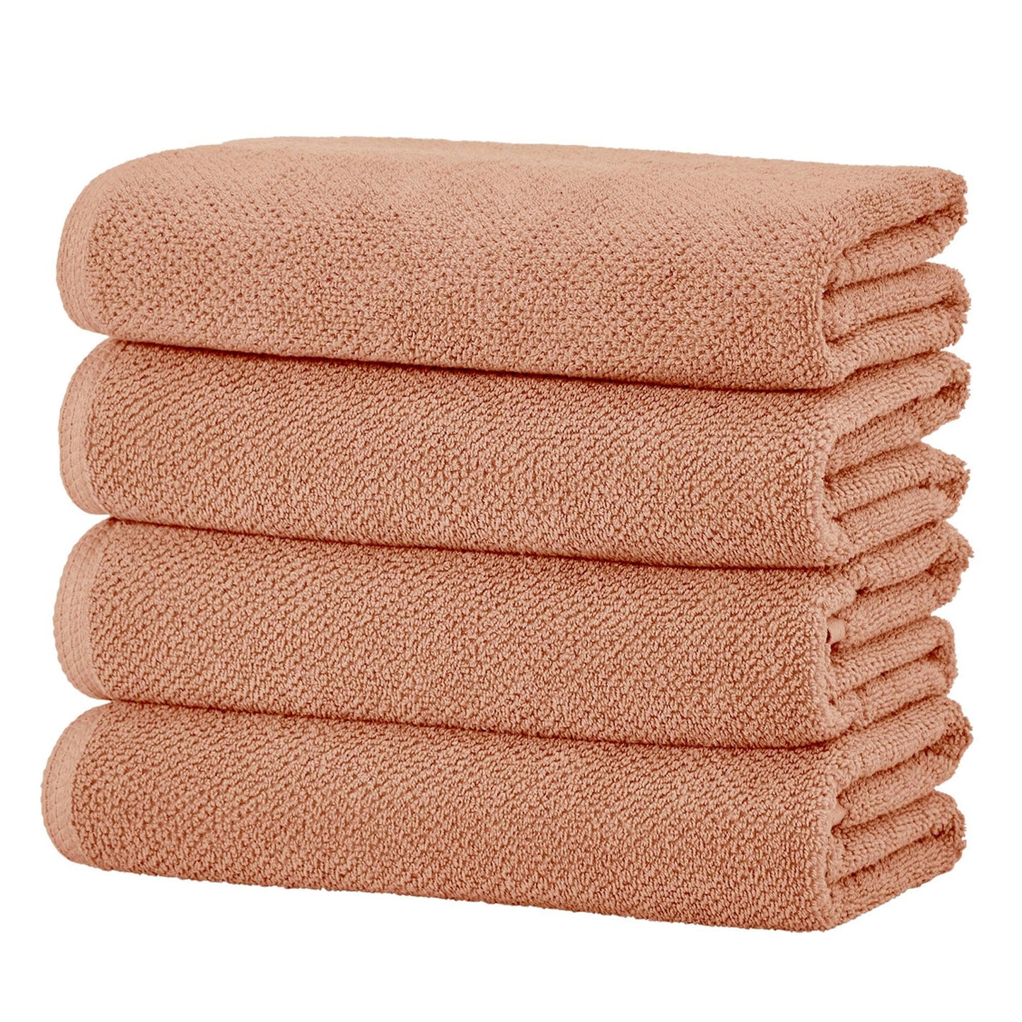 Cotton Textured Bath Towel Set