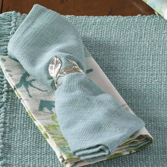 Coastal Water Blue Cloth Napkins