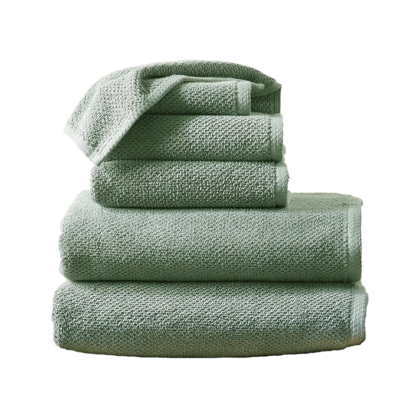 Cotton Textured Bath Towel Set