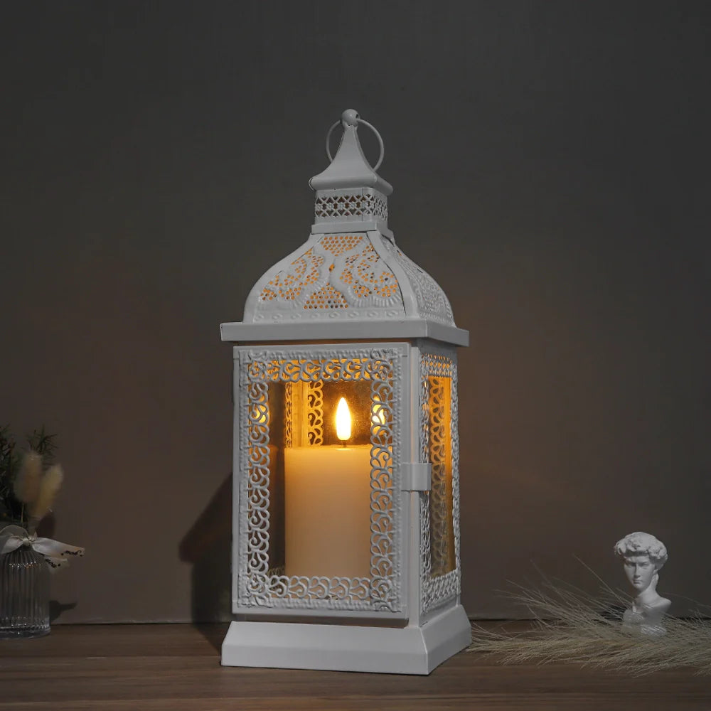 19'' Cream Hanging Lantern