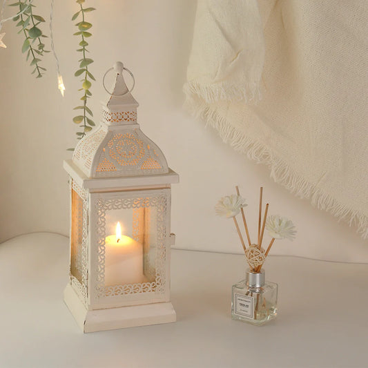 19'' Cream Hanging Lantern