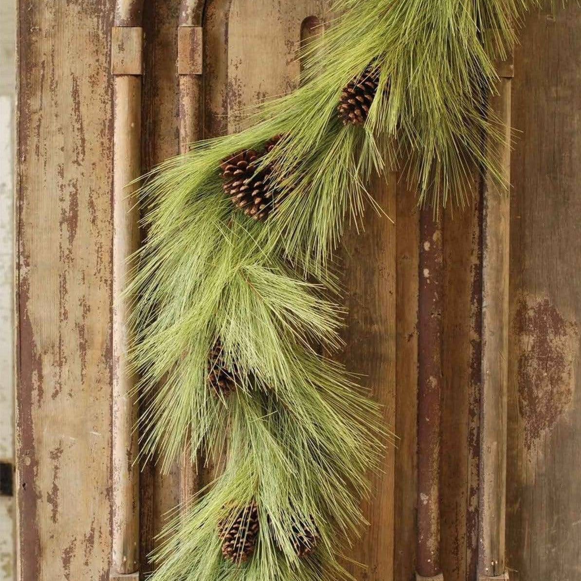 6' Faux Long Needle Pine Garland