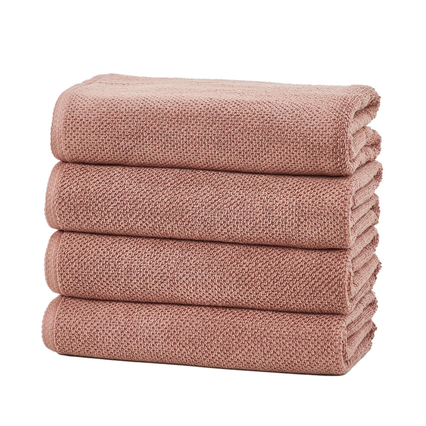 Cotton Textured Bath Towel Set
