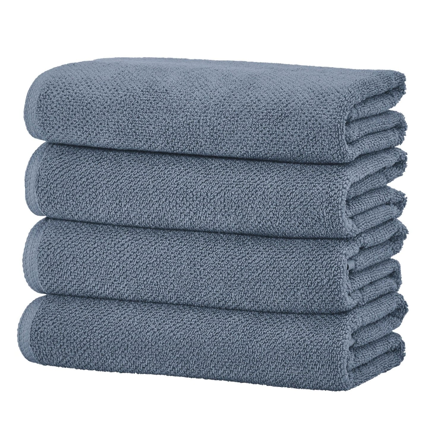 Cotton Textured Bath Towel Set