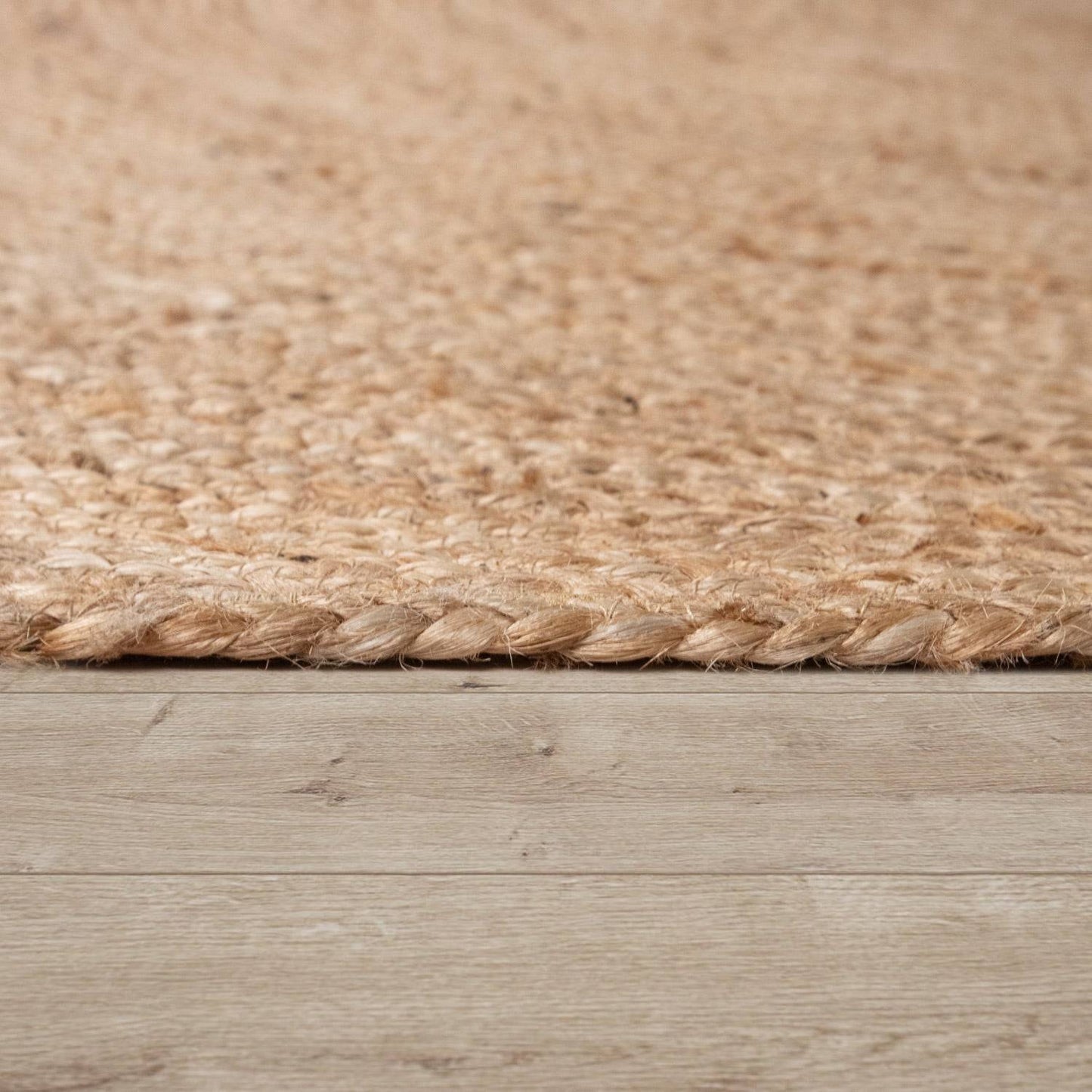 Natural Handwoven Jute Area Rug