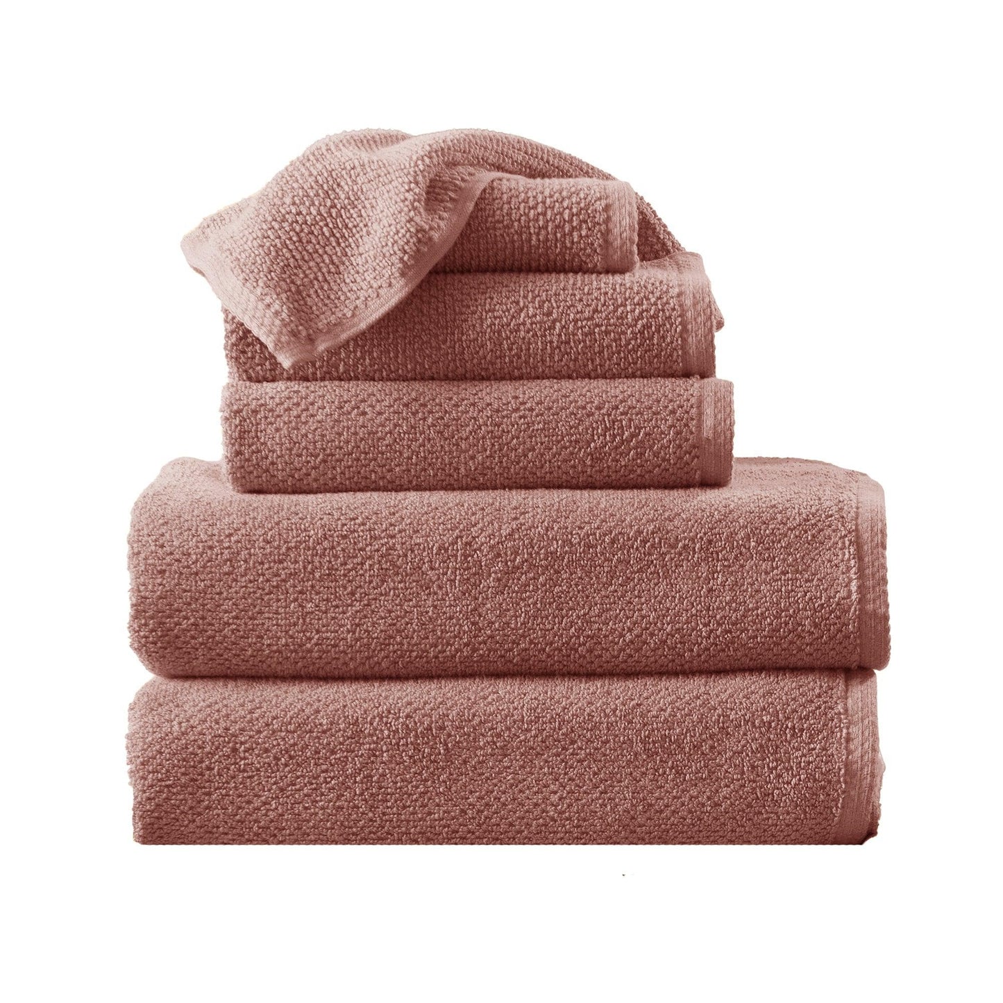 Cotton Textured Bath Towel Set