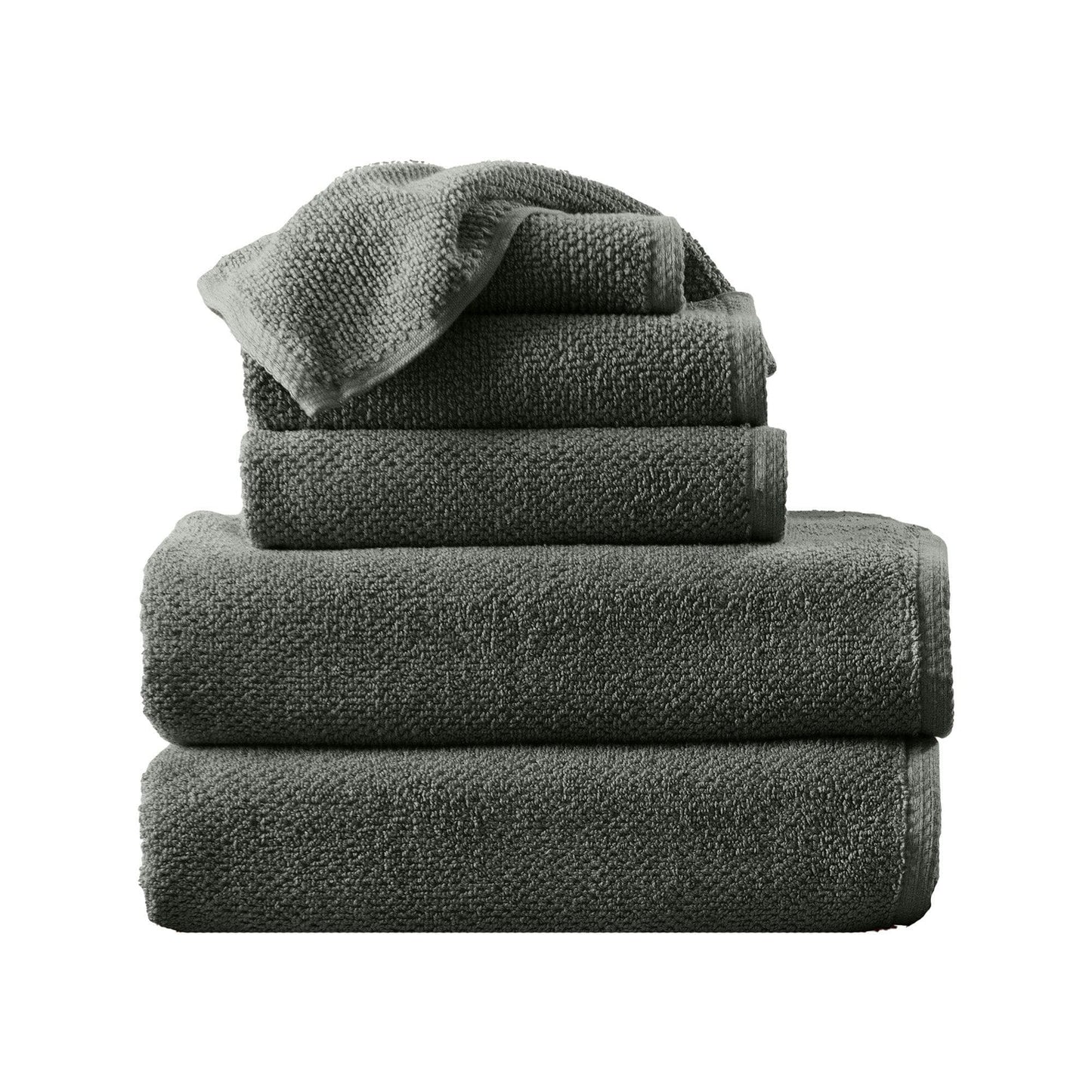 Cotton Textured Bath Towel Set
